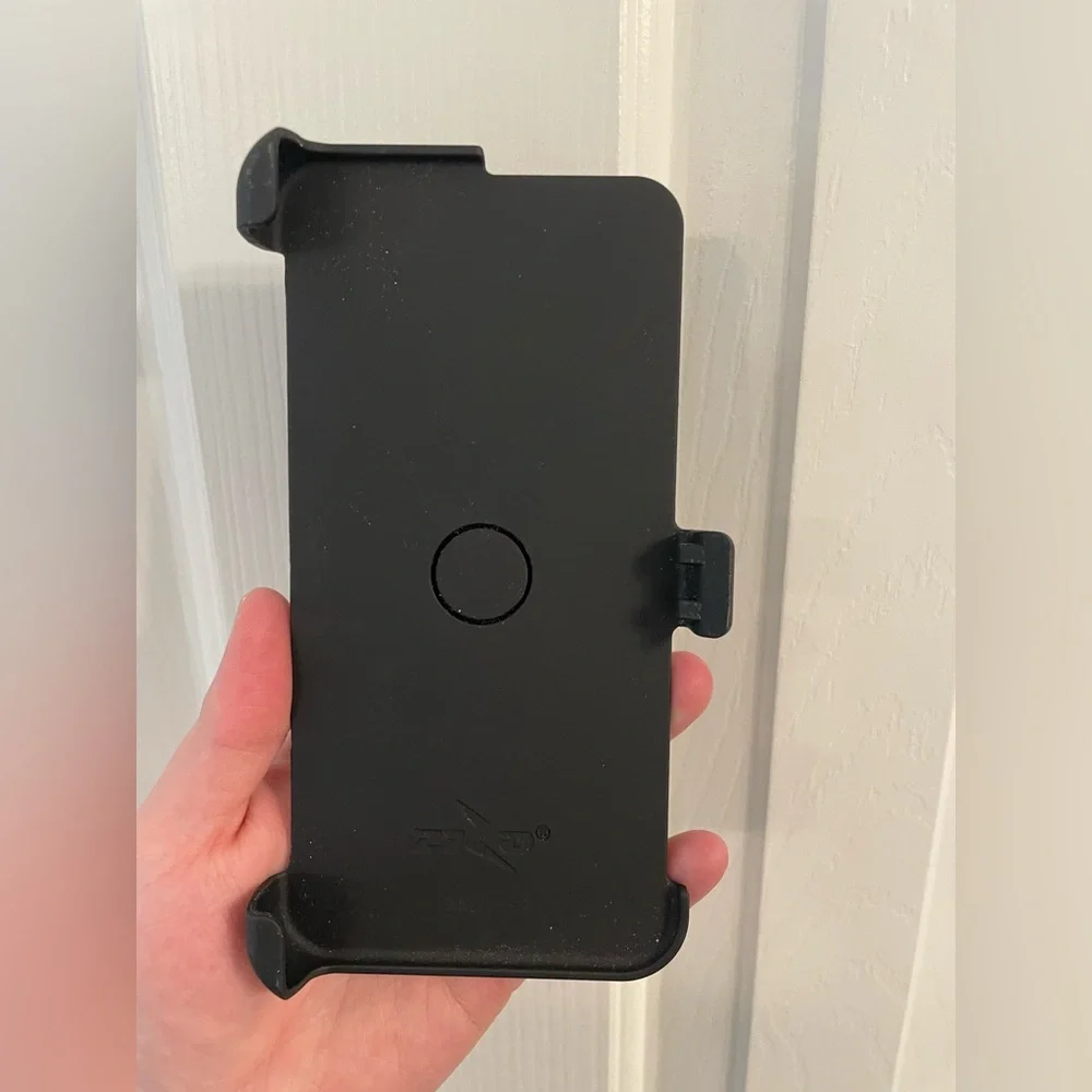 Black IPhone Belt Attachment Case